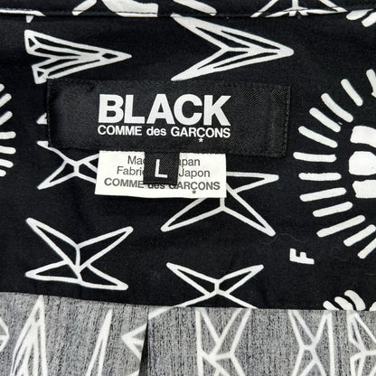 BLACKCOMMEdesGARCONS ブラックコムデギャルソン ×Filip Pagowski 25年 1P-B006 リバースパネルシャツ トップス
