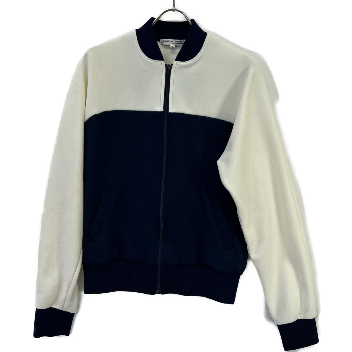 COMMEdesGARCONS 川久保玲 22年 OX-T024 双色运动夹克 上衣