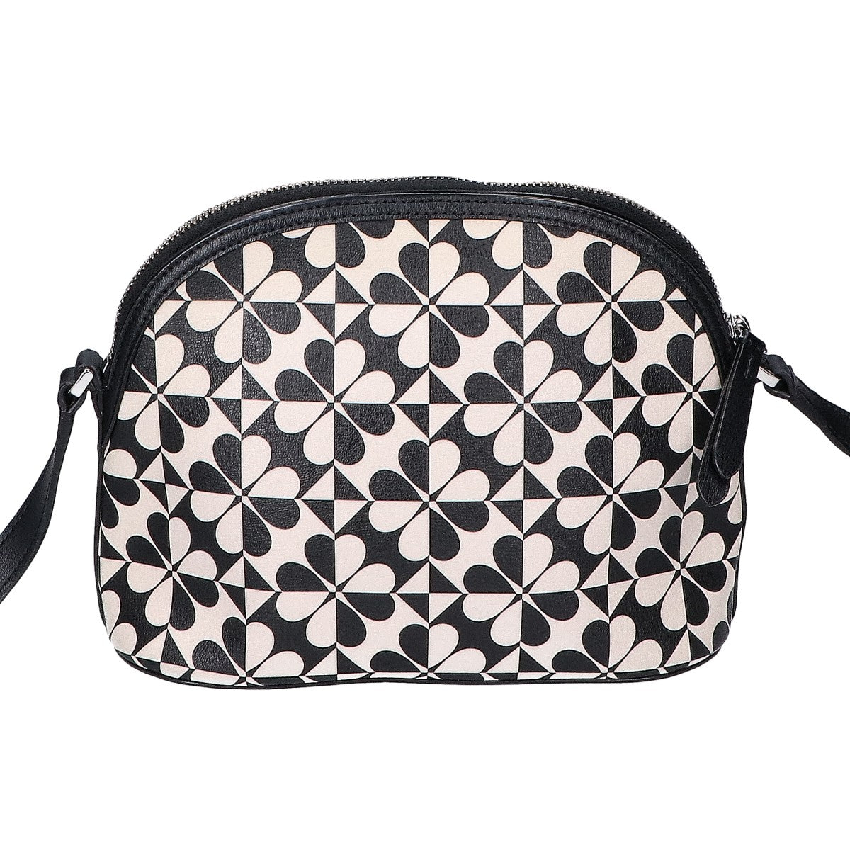 Kate spade ケイトスペード 【美品】レザー ホリー スペード クローバー ジオ ドーム ショルダーバッグ