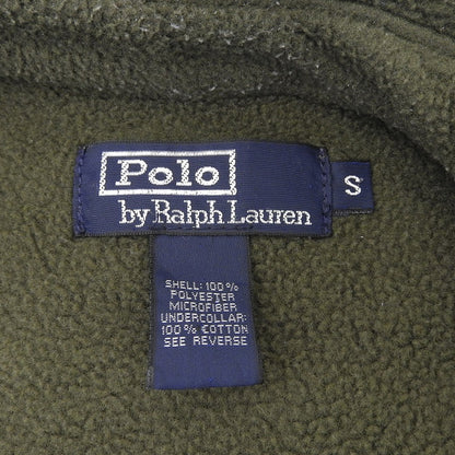 POLO RALPH LAUREN ポロ ラルフローレン 90s　スウィングトップ　フルジップ ボア フリース ジャケット メンズ カーキグリーン S ジャケット