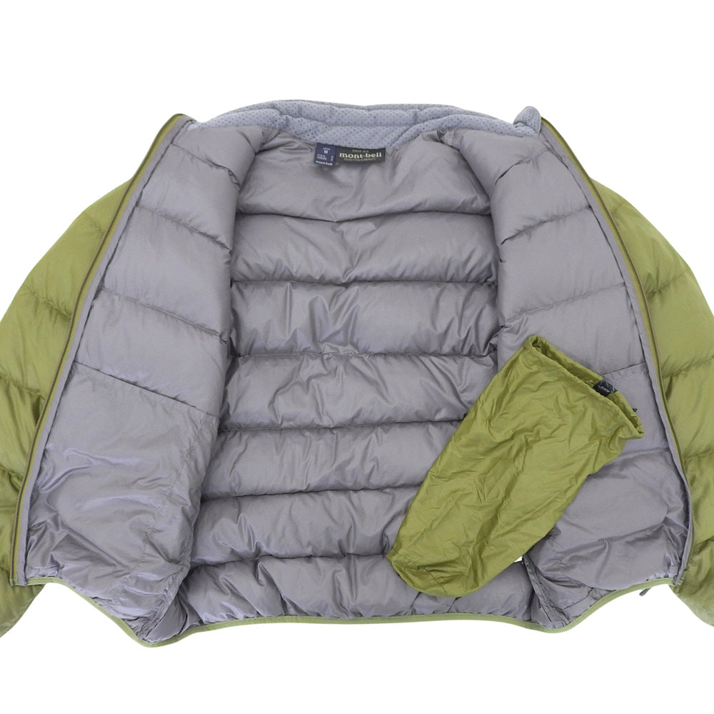 mont-bell モンベル ライトアルパインダウンジャケット メンズ グリーン M 1101289 ジャケット
