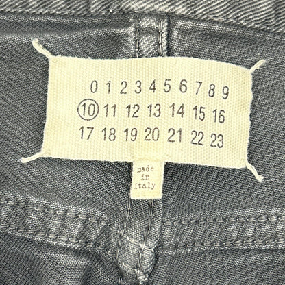 Maison Margiela メゾンマルジェラ 17年製 ブラック ボタンフライ スリムデニムパンツ ボトムス