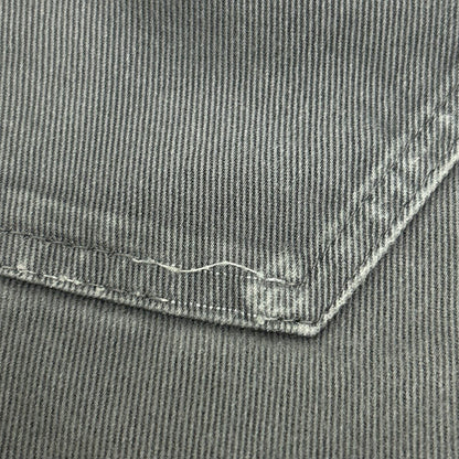 Maison Margiela メゾンマルジェラ 17年製 グレー ボタンフライ デニムパンツ ボトムス