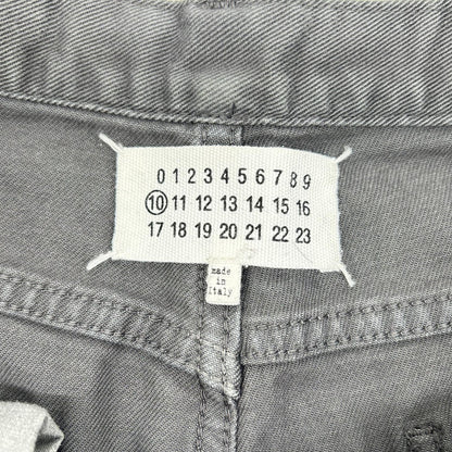 Maison Margiela メゾンマルジェラ 17年製 グレー ボタンフライ デニムパンツ ボトムス