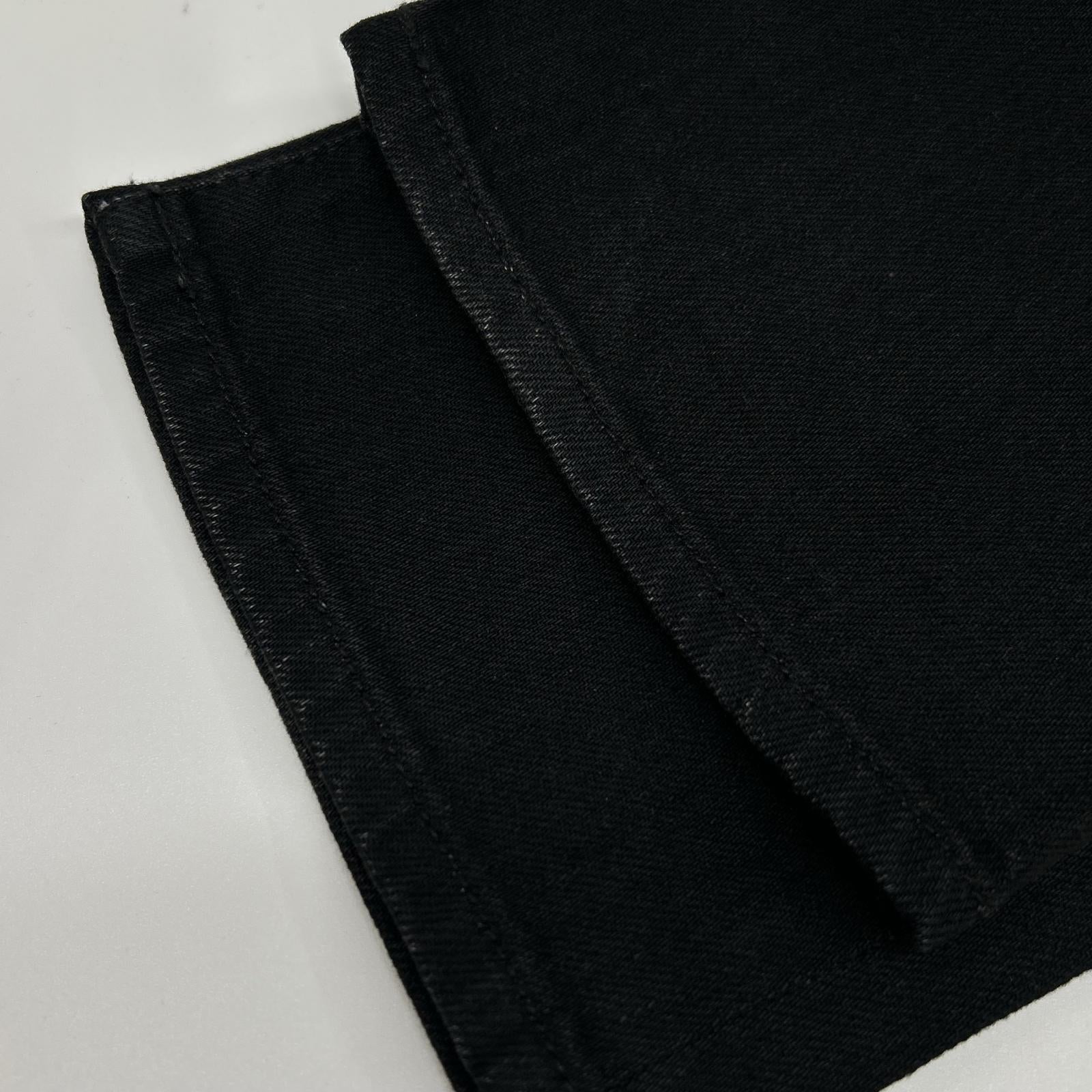Maison Margiela メゾンマルジェラ 17年製 ブラック ストレートデニムパンツ ボトムス