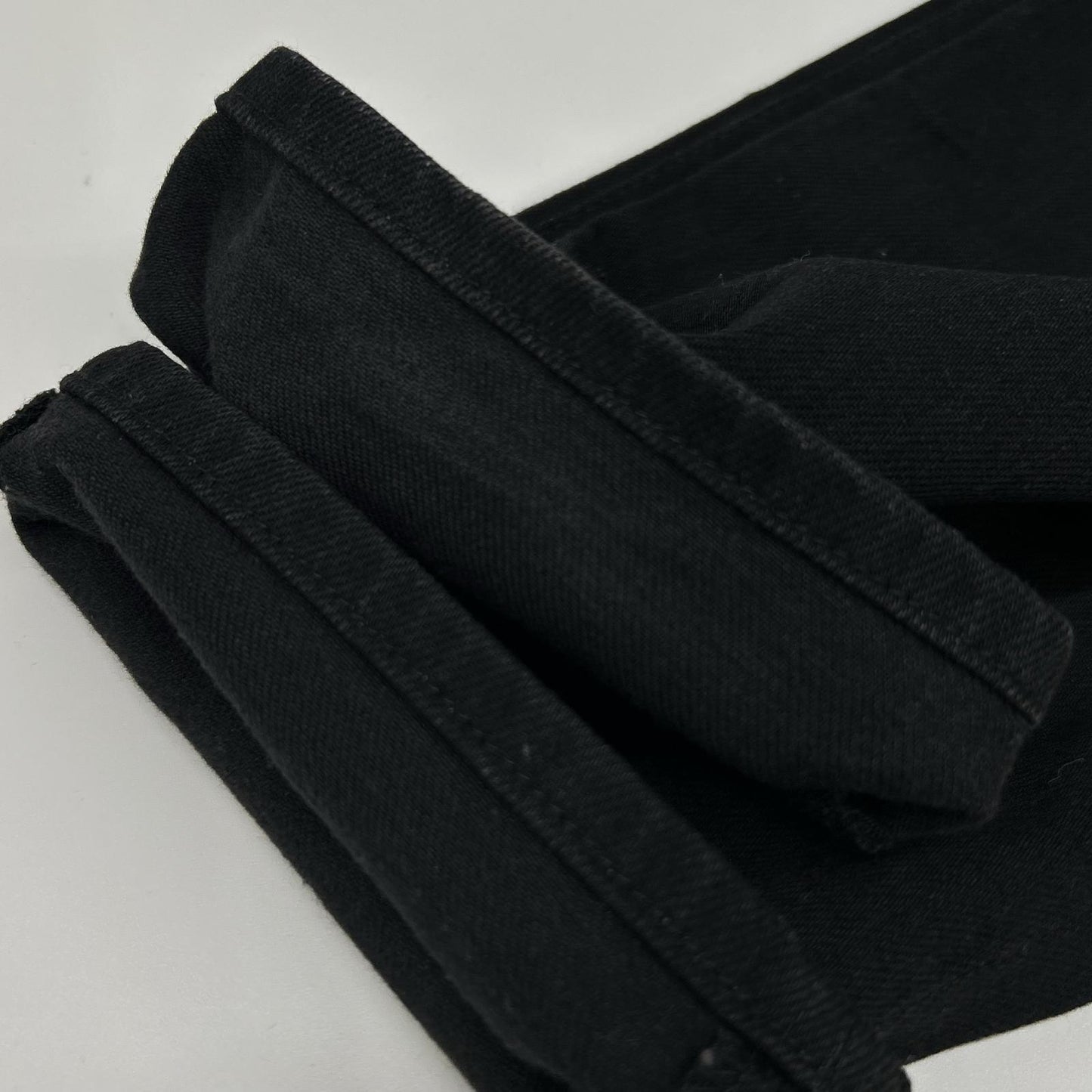 Maison Margiela メゾンマルジェラ 17年製 ブラック ストレートデニムパンツ ボトムス