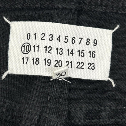 Maison Margiela メゾンマルジェラ 17年製 ブラック ストレートデニムパンツ ボトムス