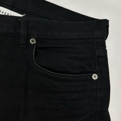 Maison Margiela メゾンマルジェラ 17年製 ブラック ストレートデニムパンツ ボトムス