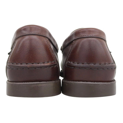 Paraboot パラブーツ コロー レザー モカシン コインローファー シューズ メンズ ブラウン 6 1/2 シューズ