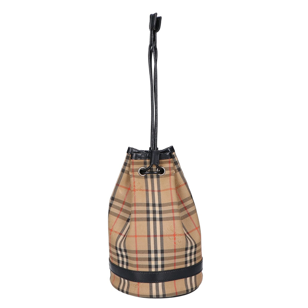Burberry's バーバリーズ ノバチェック ホースフェリーロゴ 巾着 バッグ ハンドバッグ