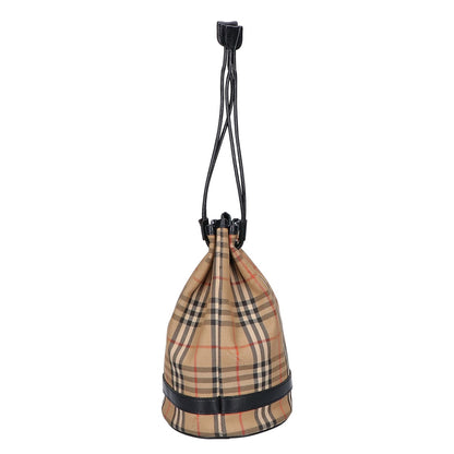 Burberry's バーバリーズ ノバチェック ホースフェリーロゴ 巾着 バッグ ハンドバッグ