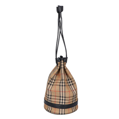 Burberry's バーバリーズ ノバチェック ホースフェリーロゴ 巾着 バッグ ハンドバッグ