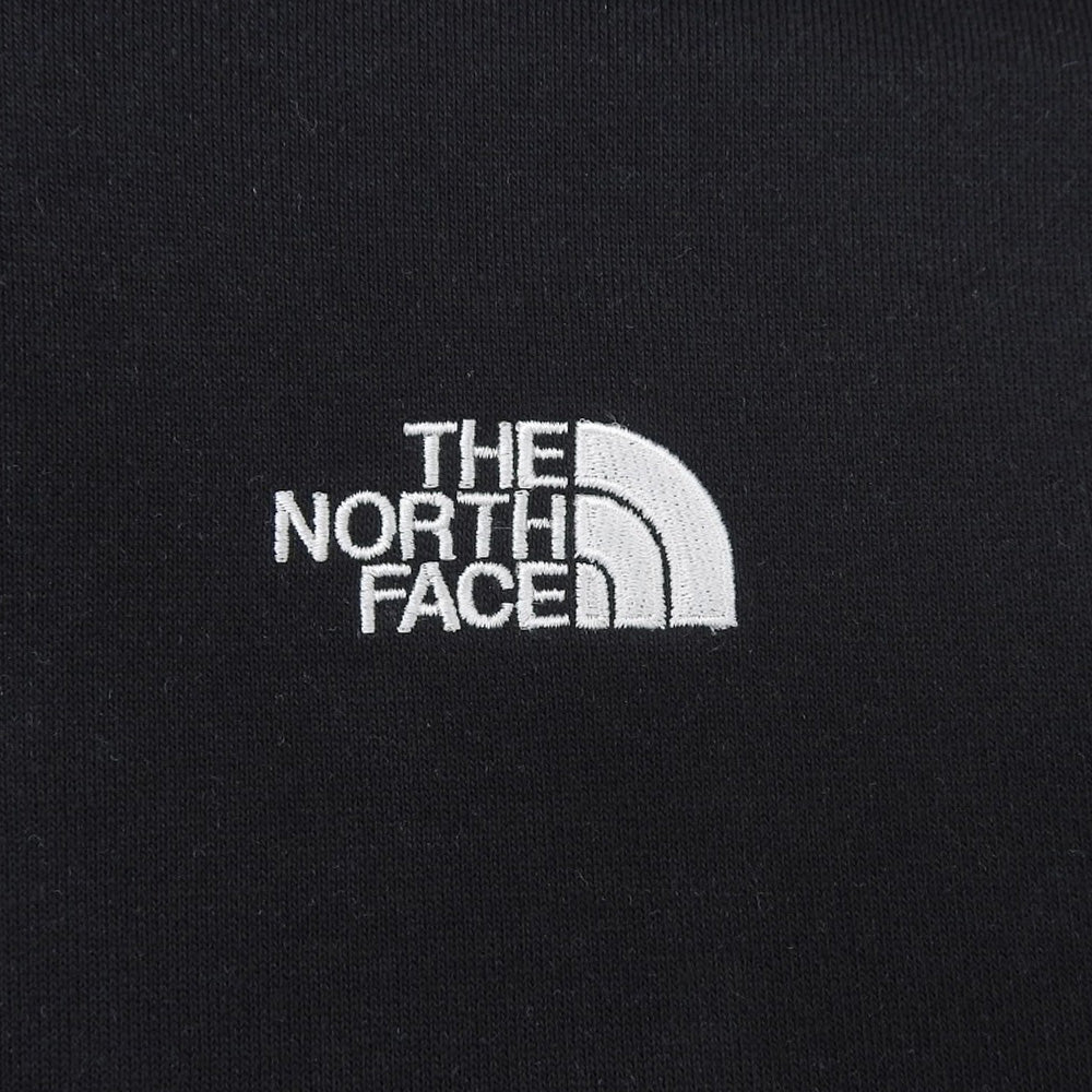 THE NORTH FACE ノースフェイス 新品同様 ジャカード バックスクエアロゴ フーディー トップス メンズ ブラック M NT62437 トップス