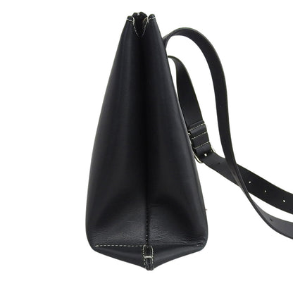 JILSANDER ジルサンダー スクエア オールレザー ショルダーバッグ レディース ブラック ショルダーバッグ