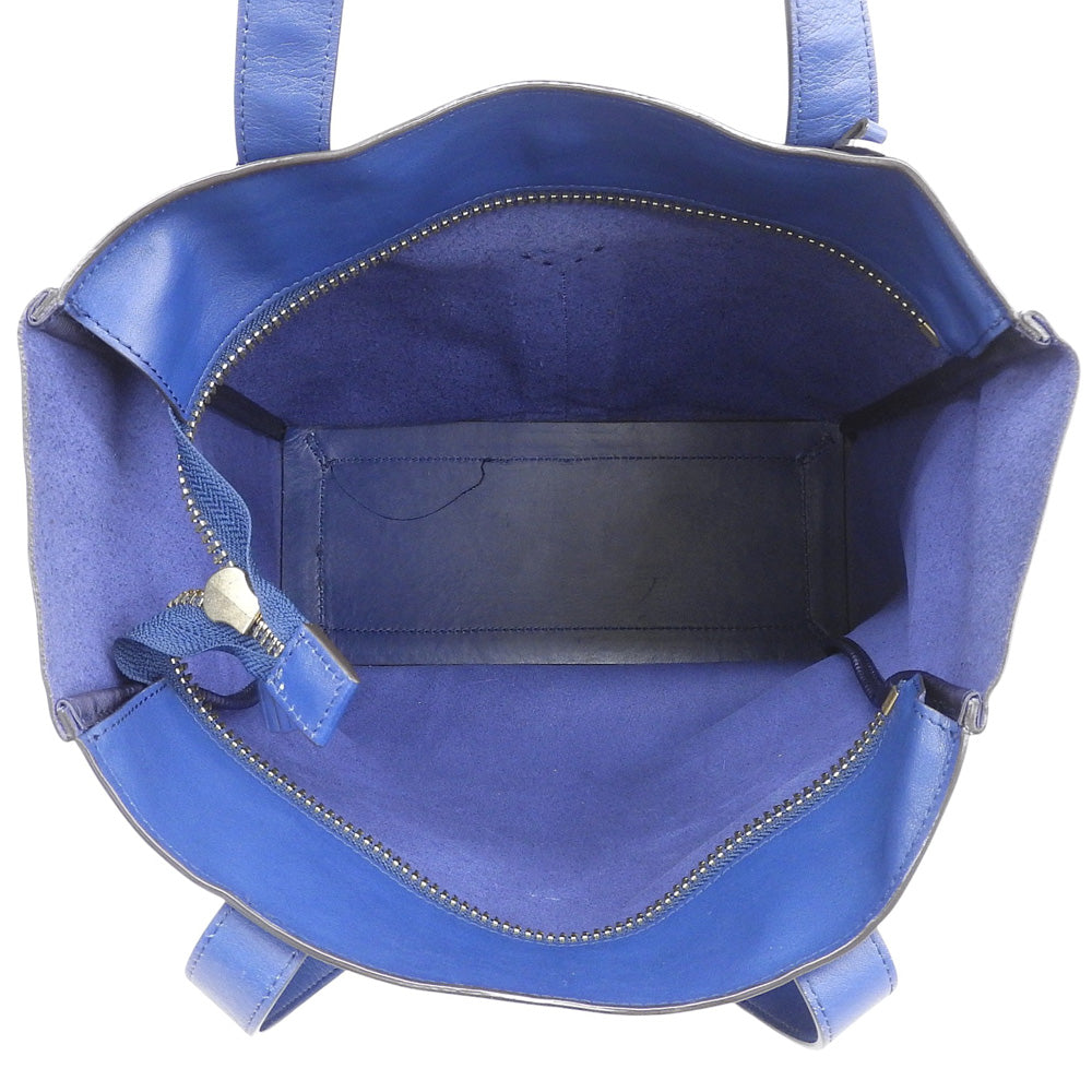 Anya Hindmarch アニヤ ハインドマーチ ネイビス トートバッグ レディース ブルー トートバッグ