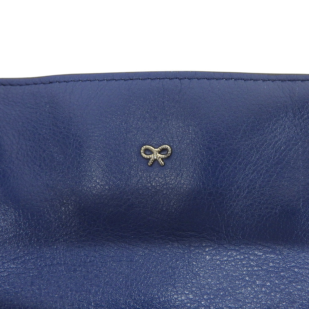 Anya Hindmarch アニヤ ハインドマーチ ネイビス トートバッグ レディース ブルー トートバッグ