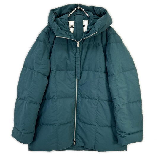JIL SANDER+ ジルサンダープラス J40AF0014 J70008 グリーン キルティング ダウンジャケット ジャケット