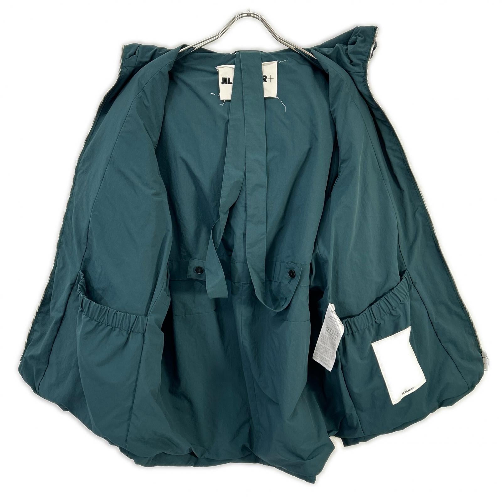 JIL SANDER+ ジルサンダープラス J40AF0014 J70008 グリーン キルティング ダウンジャケット ジャケット