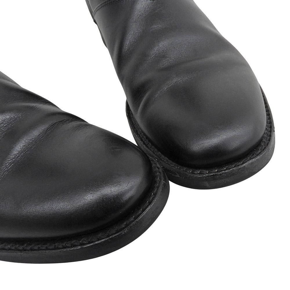 BROTHER BRIDGE ブラザーブリッジ 美品 JUDSON サイドジップ ブーツ シューズ メンズ ブラック 9 シューズ