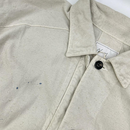 ANCELLM アンセルム ANC-JK77 ホワイト DUCK COVERALL JACKET ジャケット