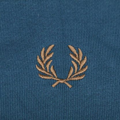 FRED PERRY Fred Perry officially distributed domestically M3574 Half-Zip Sweatshirt half-zip sweatshirt top