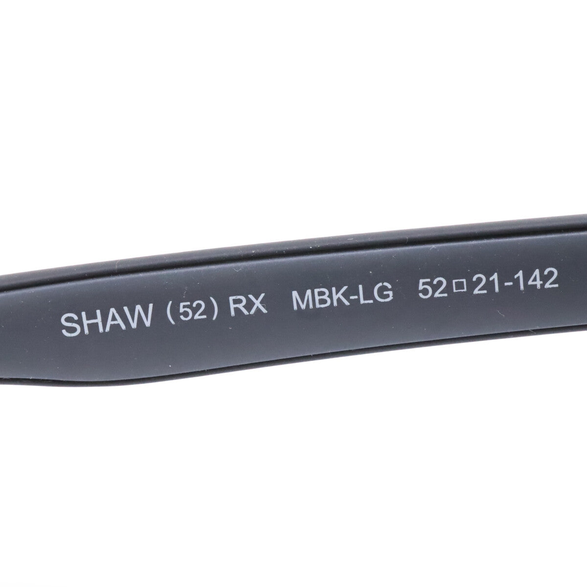 Eyevol アイヴォル SHAW (52) RX MBK-LG ウェリントン サングラス