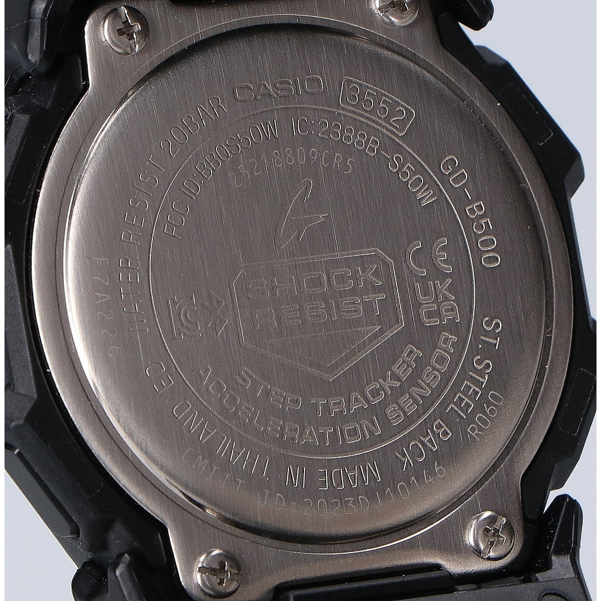 G-SHOCK ジーショック 【美品】GD-B500-1JF DIGITAL GD-B500 SERIES Bluetooth デジタル クオーツ 腕時計