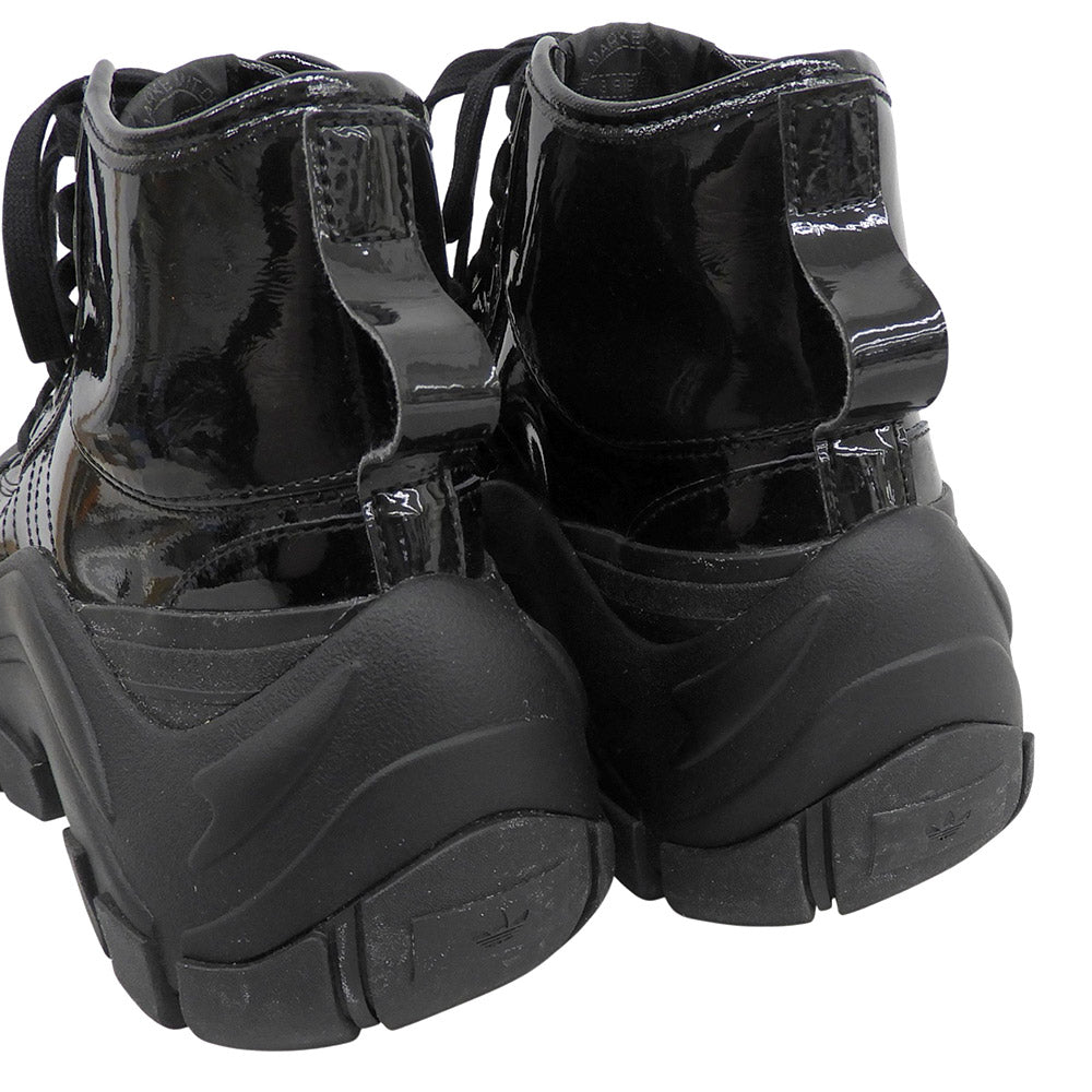 adidas アディダス 美品 Nizza High XY22 ハイカット スニーカー シューズ レディース ブラック 25cm GX7187 シューズ