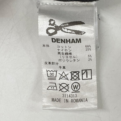 DENHAM デンハム ブラック ヨーク ボタンフライ パンツ ボトムス