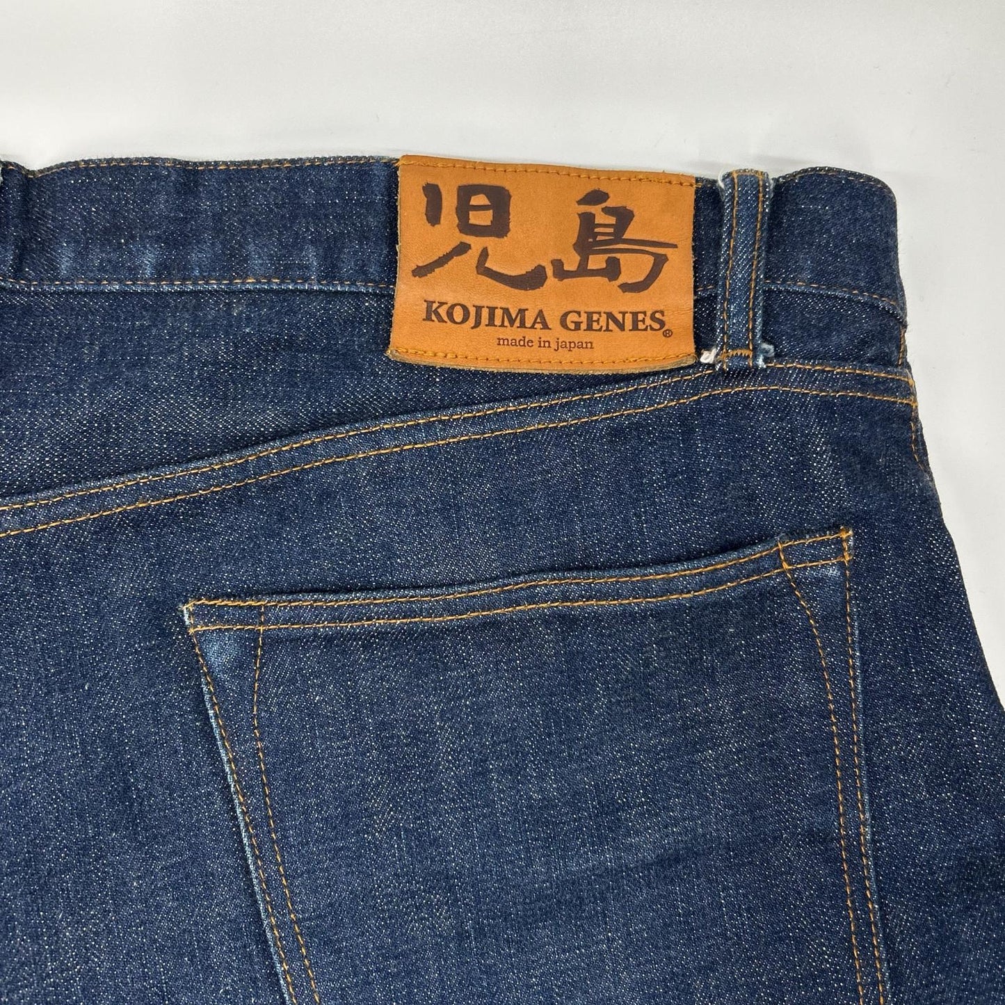 KOJIMA GENES 児島ジーンズ インディゴ ストレート デニムパンツ ボトムス