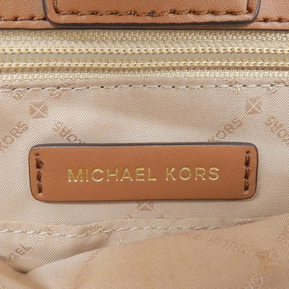 MICHAEL KORS マイケルコース 2WAY ハンドバッグ ショルダーバッグ レディース ホワイト×ブラウン ハンドバッグ