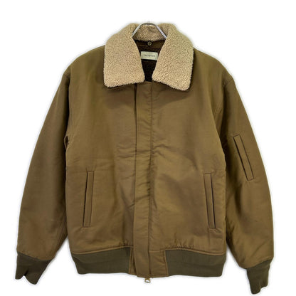 FACTOTUM ファクトタム 18AW 01020136 カーキブラウン フライトナイロンボンバーブルゾン ジャケット
