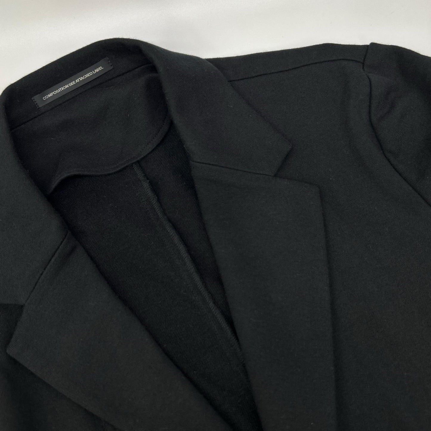 Y's ワイズ YL-J11-015 ブラック ASYMMETRIC COMBED FLEECE JACKET ジャケット