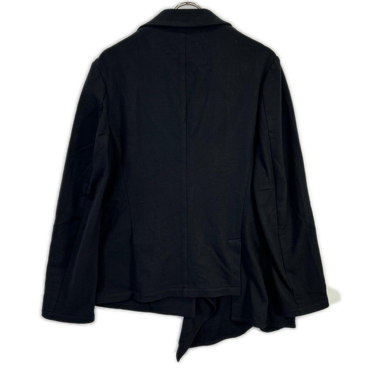 Y's ワイズ YL-J11-015 ブラック ASYMMETRIC COMBED FLEECE JACKET ジャケット