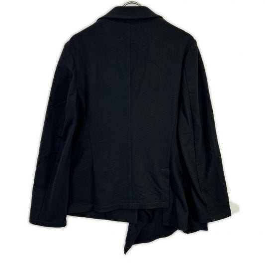 Y's ワイズ YL-J11-015 ブラック ASYMMETRIC COMBED FLEECE JACKET ジャケット