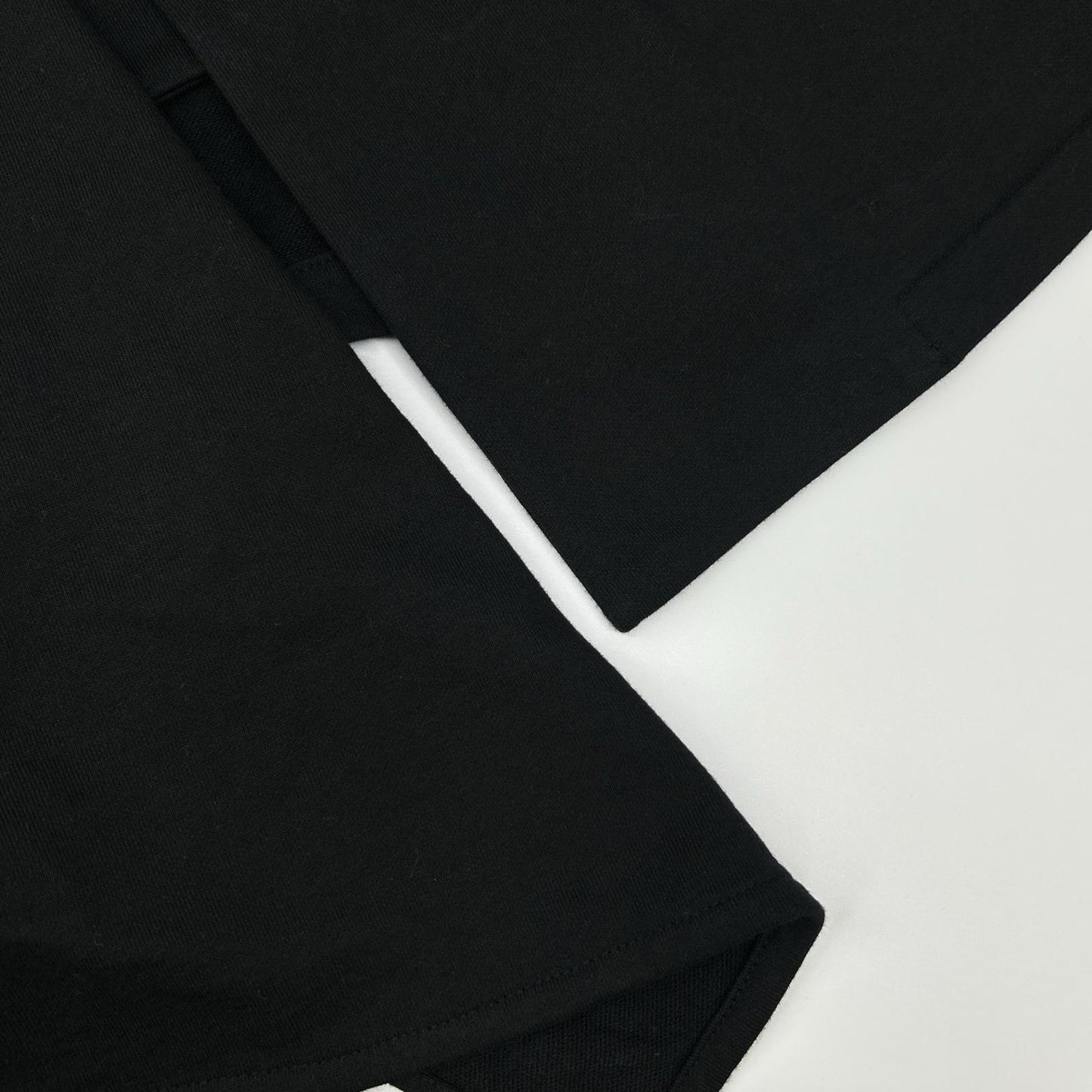 Y's ワイズ YL-J11-015 ブラック ASYMMETRIC COMBED FLEECE JACKET ジャケット