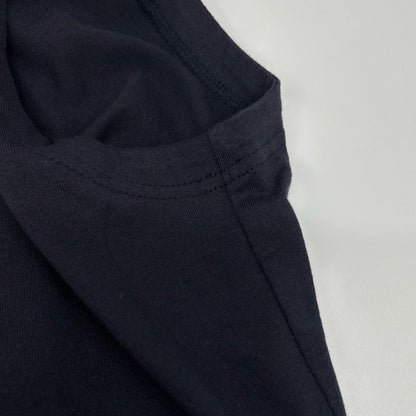 REGULATION Yohji Yamamoto レギュレーション ヨウジヤマモト ネイビー HIGH DENSITY JERSEY HOODED ZIP VEST ベスト