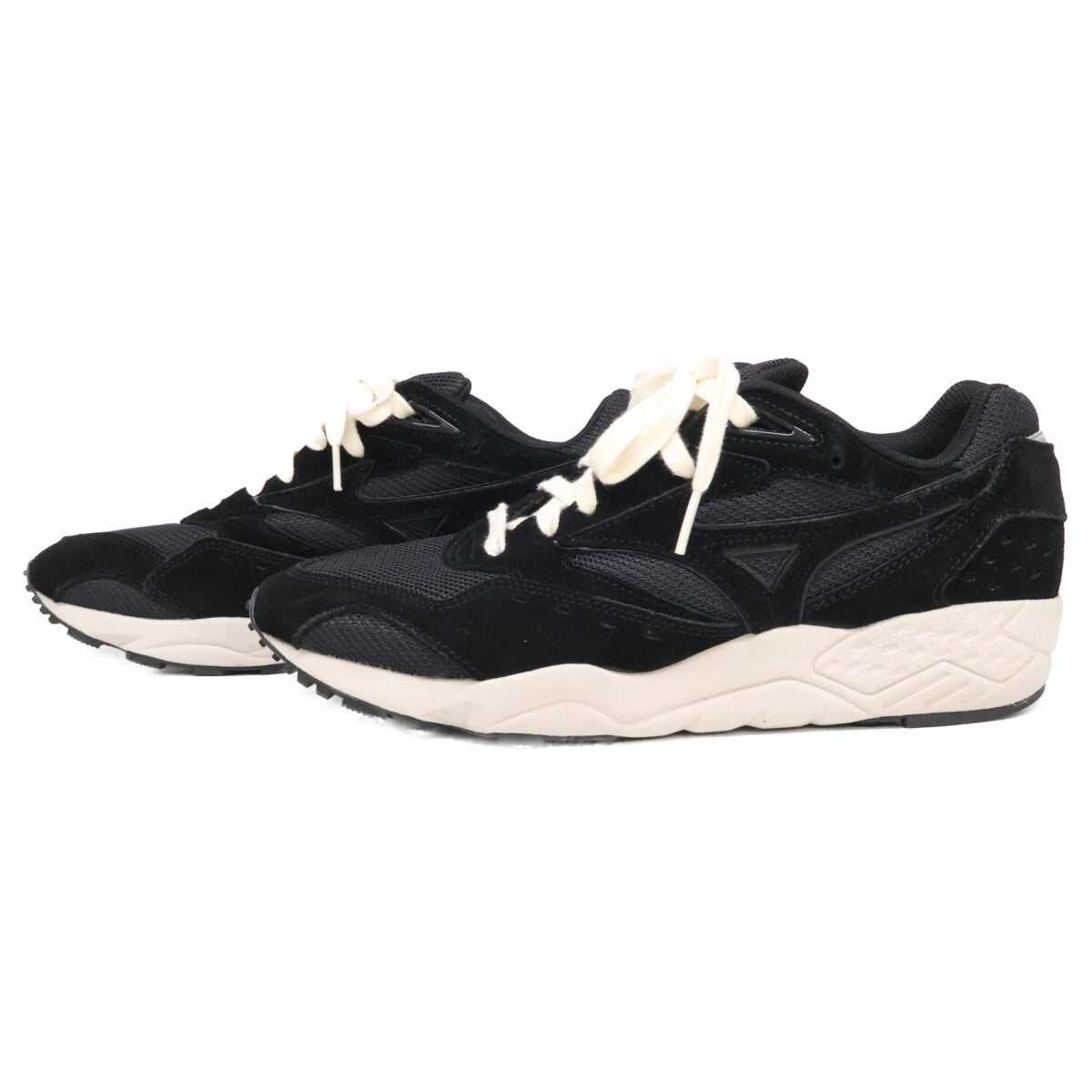 MIZUNO 美津浓 【美品】D1GG2401 MARGARET HOWELL 玛格丽特·霍威尔 CONTENDER 网眼/翻毛皮 运动鞋