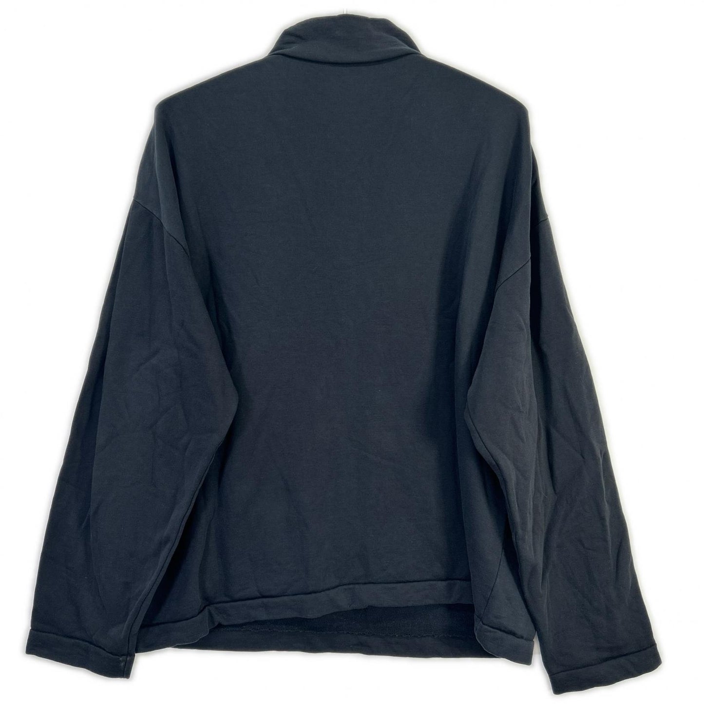 AURALEE オー拉利 20年款 A20AP01NU 黑色 ELASTIC HIGH GAUGE SWEAT HALF ZIP 上衣