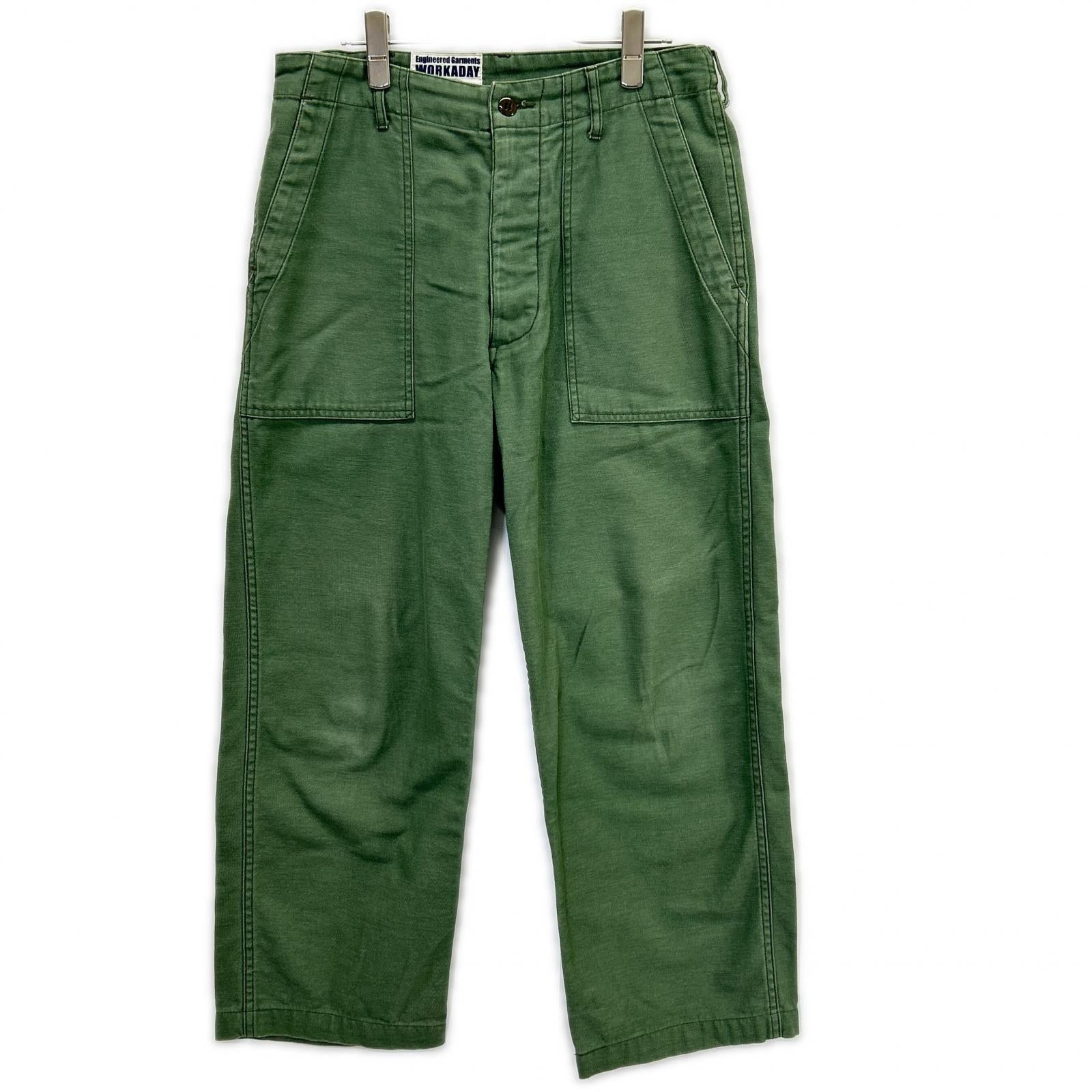 Engineered Garments エンジニアードガーメンツ カーキ WORKADAY ベイカーパンツ ボトムス
