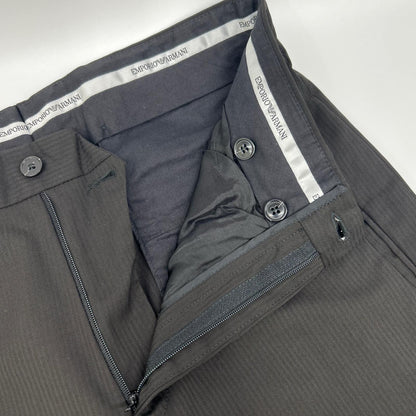 EMPORIO ARMANI 安普里奥·阿玛尼 20082 棕色条纹西服套装