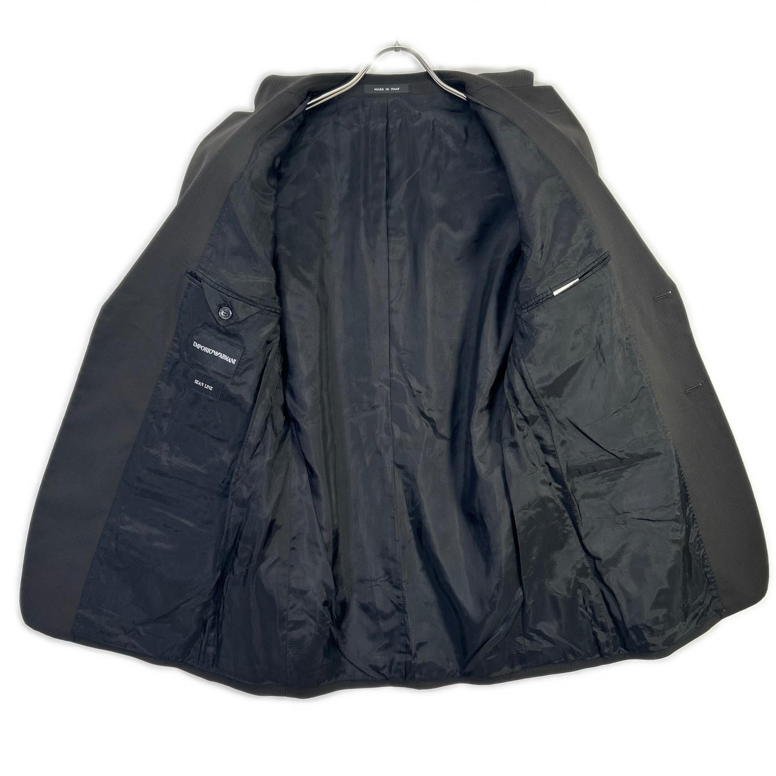 EMPORIO ARMANI 安普里奥·阿玛尼 20082 棕色条纹西服套装