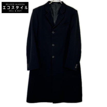 EMPORIO ARMANI エンポリオアルマーニ 20012 ブラック ウール ロングコート コート