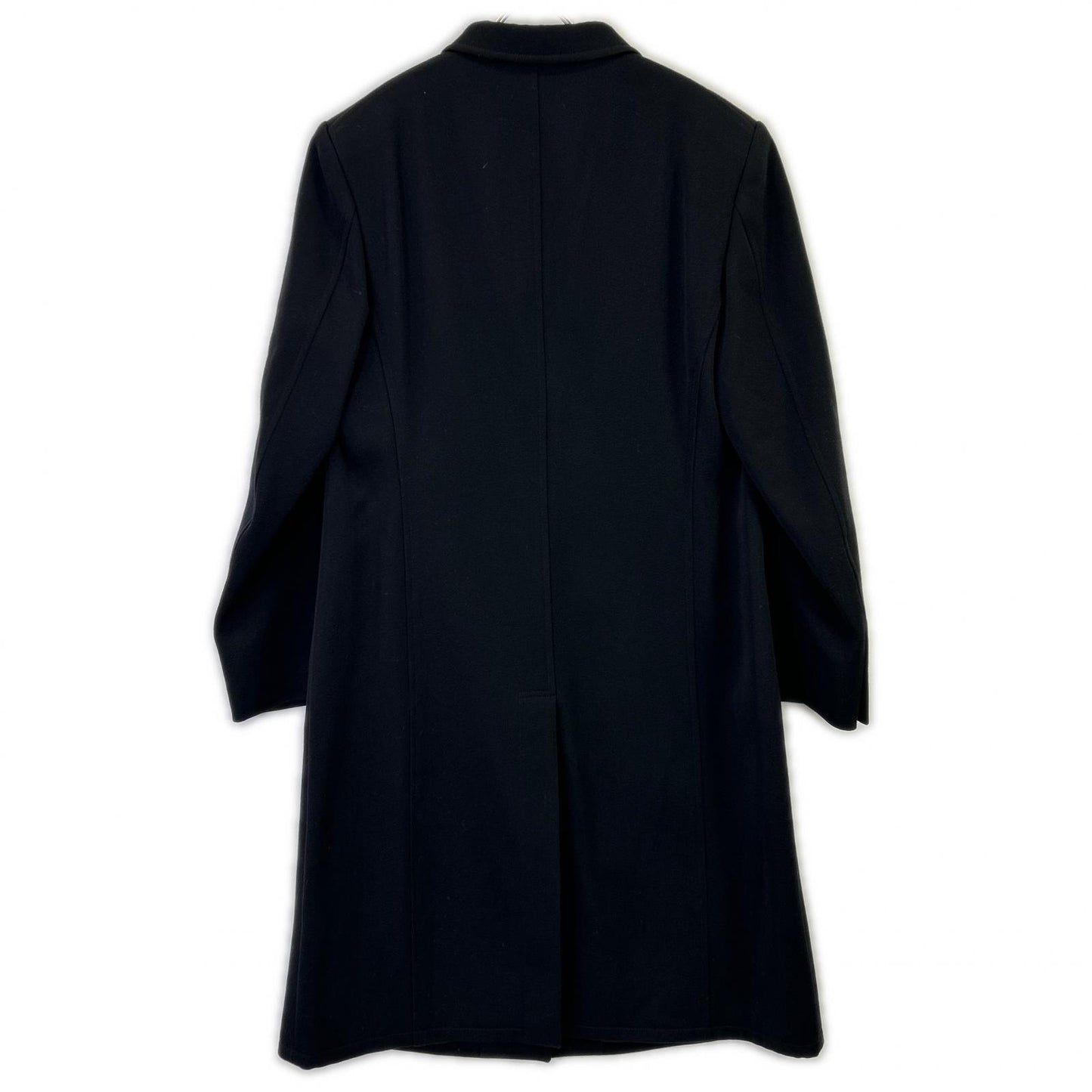 EMPORIO ARMANI Emporio Armani 20012 Black Wool Long Coat Coat