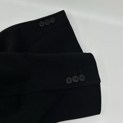 EMPORIO ARMANI Emporio Armani 20012 Black Wool Long Coat Coat