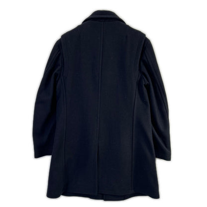 EMPORIOARMANI Emporio Armani VC1217 Navy Pea Coat Coat