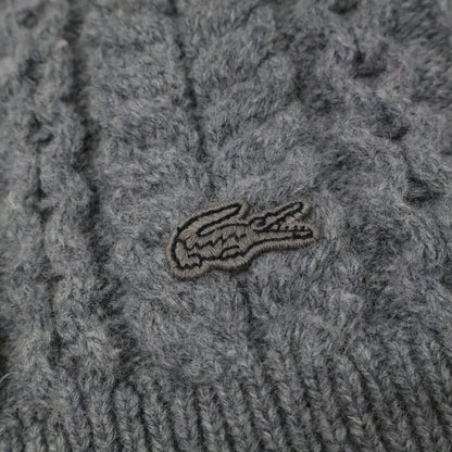Lacoste ラコステ BF055EL グレー ニットダウンベスト ベスト