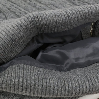 Lacoste ラコステ BF055EL グレー ニットダウンベスト ベスト