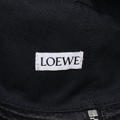 LOEWE ロエベ 【即決/国内正規】アナグラム レザー バケットハット 帽子