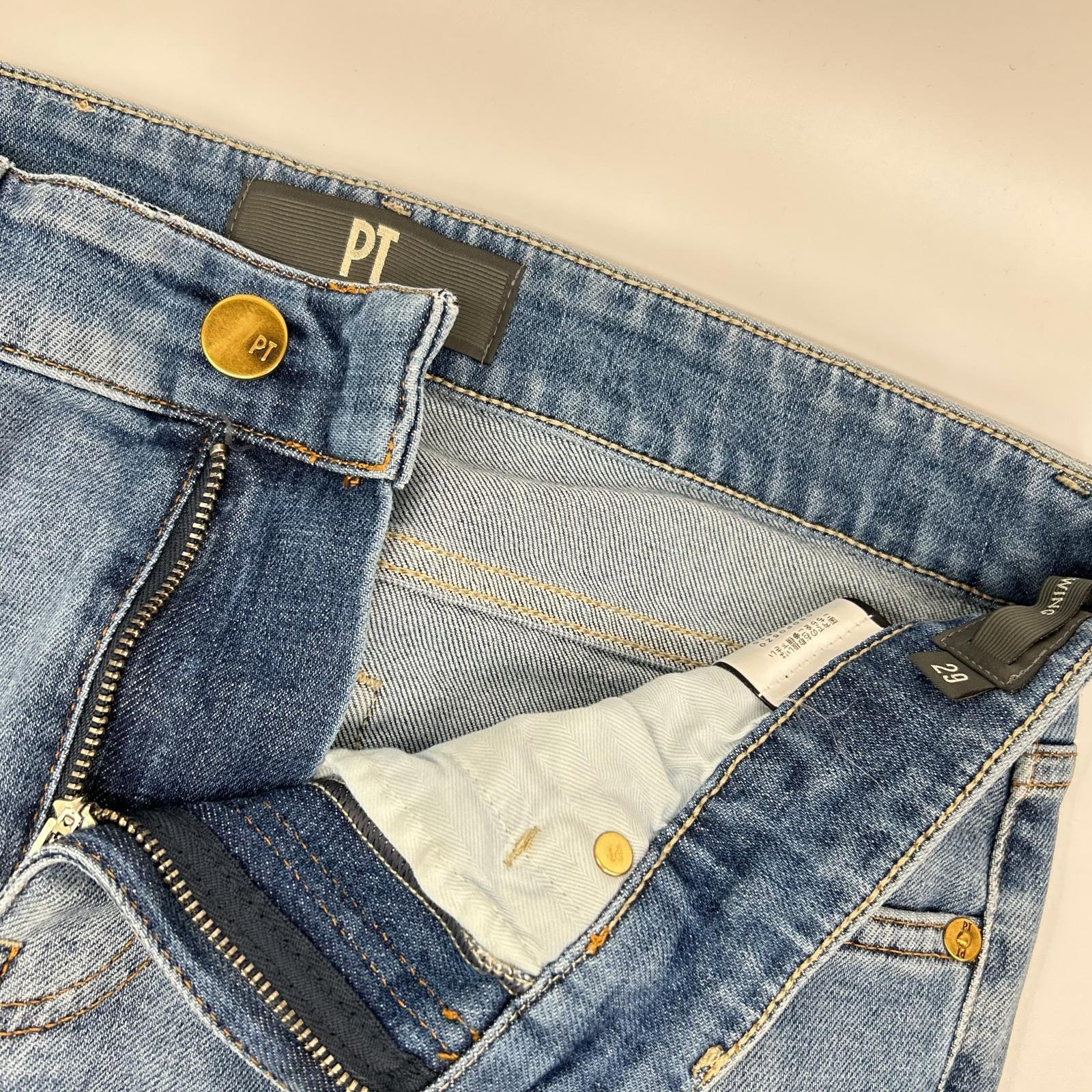 PT TORINO ピーティートリノ C5DP05Z0 ブルー SWING SUPER SLIM FIT デニムパンツ ボトムス